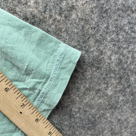 Lucky Brand Polo Shirt Men Large Teal Blue Casual Preppy Dress Cotton Vintage - Picture 8 of 12